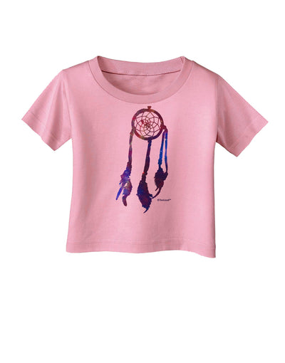 Graphic Feather Design - Galaxy Dreamcatcher Infant T-Shirt by TooLoud-Infant T-Shirt-TooLoud-Candy-Pink-06-Months-Davson Sales