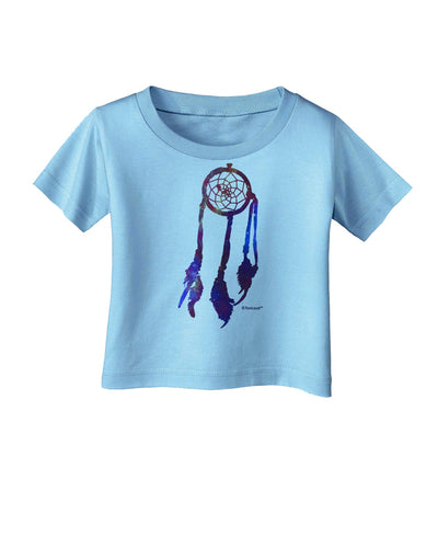 Graphic Feather Design - Galaxy Dreamcatcher Infant T-Shirt by TooLoud-Infant T-Shirt-TooLoud-Aquatic-Blue-06-Months-Davson Sales