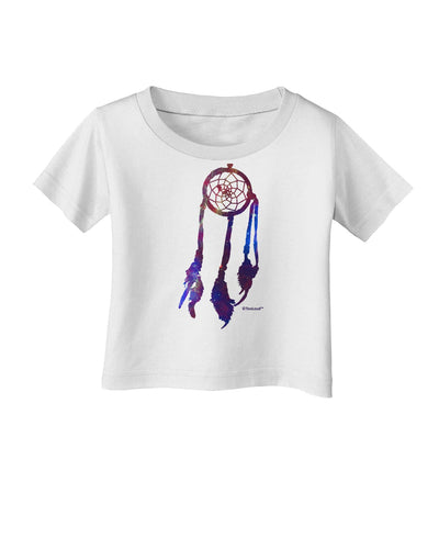 Graphic Feather Design - Galaxy Dreamcatcher Infant T-Shirt by TooLoud-Infant T-Shirt-TooLoud-White-06-Months-Davson Sales