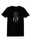 Graphic Feather Design - Galaxy Dreamcatcher Womens Dark T-Shirt by TooLoud-Womens T-Shirt-TooLoud-Black-X-Small-Davson Sales