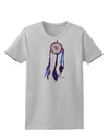 Graphic Feather Design - Galaxy Dreamcatcher Womens T-Shirt by TooLoud-Womens T-Shirt-TooLoud-AshGray-X-Small-Davson Sales