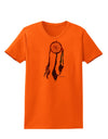 Graphic Feather Design - Galaxy Dreamcatcher Womens T-Shirt by TooLoud-Womens T-Shirt-TooLoud-Orange-X-Small-Davson Sales