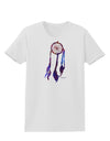 Graphic Feather Design - Galaxy Dreamcatcher Womens T-Shirt by TooLoud-Womens T-Shirt-TooLoud-White-X-Small-Davson Sales