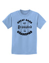 Great Dads get Promoted to Grandpas Childrens T-Shirt-TooLoud-Light-Blue-X-Small-Davson Sales