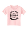 Great Dads get Promoted to Grandpas Toddler T-Shirt-TooLoud-Light-Pink-2T-Davson Sales