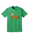 Greek Mythology Centaur Design - Color Adult Dark T-Shirt by TooLoud-Mens T-Shirt-TooLoud-Kelly-Green-Small-Davson Sales