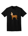 Greek Mythology Centaur Design - Color Adult Dark T-Shirt by TooLoud-Mens T-Shirt-TooLoud-Black-Small-Davson Sales