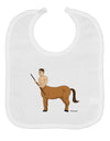 Greek Mythology Centaur Design - Color Baby Bib by TooLoud