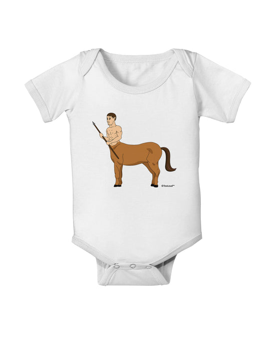 Greek Mythology Centaur Design - Color Baby Romper Bodysuit by TooLoud-Baby Romper-TooLoud-White-06-Months-Davson Sales