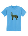 Greek Mythology Centaur Design - Color Childrens T-Shirt by TooLoud-Childrens T-Shirt-TooLoud-Aquatic-Blue-X-Small-Davson Sales