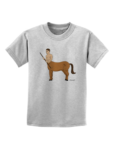 Greek Mythology Centaur Design - Color Childrens T-Shirt by TooLoud-Childrens T-Shirt-TooLoud-AshGray-X-Small-Davson Sales