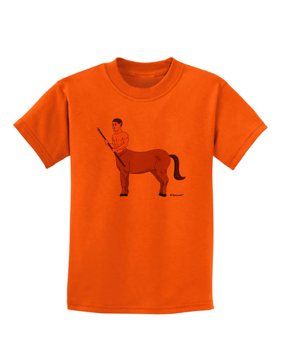 Greek Mythology Centaur Design - Color Childrens T-Shirt by TooLoud-Childrens T-Shirt-TooLoud-Orange-X-Small-Davson Sales