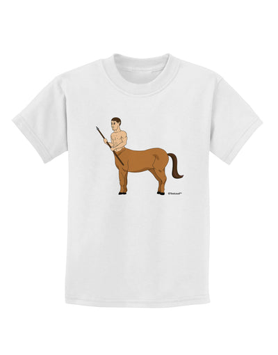 Greek Mythology Centaur Design - Color Childrens T-Shirt by TooLoud-Childrens T-Shirt-TooLoud-White-X-Small-Davson Sales