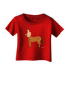 Greek Mythology Centaur Design - Color Infant T-Shirt Dark by TooLoud-Infant T-Shirt-TooLoud-Clover-Green-06-Months-Davson Sales