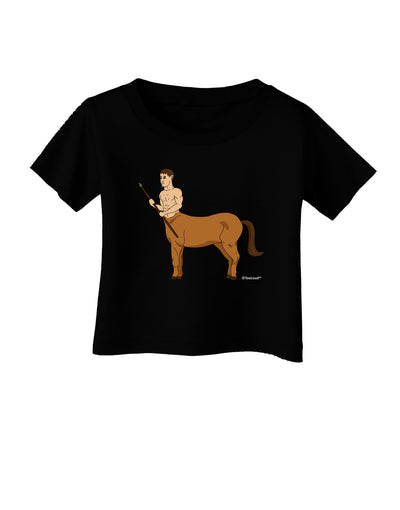 Greek Mythology Centaur Design - Color Infant T-Shirt Dark by TooLoud-Infant T-Shirt-TooLoud-Black-06-Months-Davson Sales