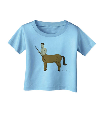 Greek Mythology Centaur Design - Color Infant T-Shirt by TooLoud-Infant T-Shirt-TooLoud-Aquatic-Blue-06-Months-Davson Sales
