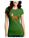 Greek Mythology Centaur Design - Color Juniors Crew Dark T-Shirt by TooLoud-T-Shirts Juniors Tops-TooLoud-Kiwi-Green-Juniors Fitted X-Small-Davson Sales