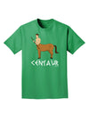 Greek Mythology Centaur Design - Color - Text Adult Dark T-Shirt by TooLoud-Mens T-Shirt-TooLoud-Kelly-Green-Small-Davson Sales