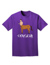 Greek Mythology Centaur Design - Color - Text Adult Dark T-Shirt by TooLoud-Mens T-Shirt-TooLoud-Purple-Small-Davson Sales