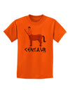 Greek Mythology Centaur Design - Color - Text Childrens T-Shirt by TooLoud-Childrens T-Shirt-TooLoud-Orange-X-Small-Davson Sales