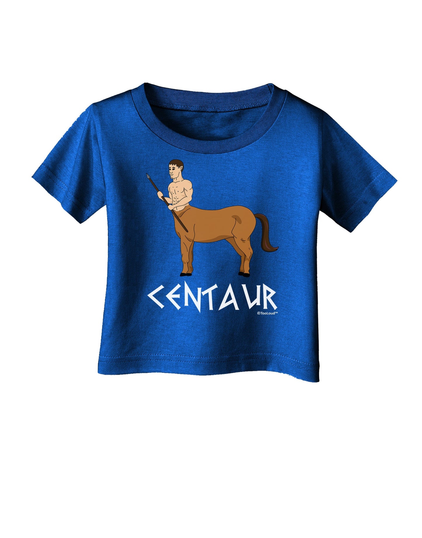 Greek Mythology Centaur Design - Color - Text Infant T-Shirt Dark by TooLoud-Infant T-Shirt-TooLoud-Red-06-Months-Davson Sales