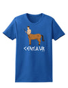 Greek Mythology Centaur Design - Color - Text Womens Dark T-Shirt by TooLoud-Womens T-Shirt-TooLoud-Royal-Blue-X-Small-Davson Sales