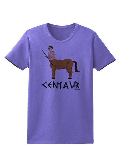 Greek Mythology Centaur Design - Color - Text Womens T-Shirt by TooLoud-Womens T-Shirt-TooLoud-Violet-X-Small-Davson Sales