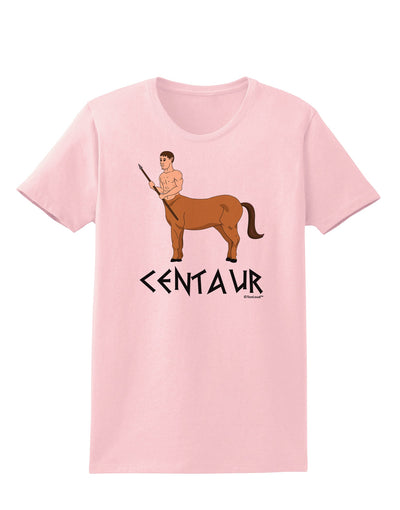 Greek Mythology Centaur Design - Color - Text Womens T-Shirt by TooLoud-Womens T-Shirt-TooLoud-PalePink-X-Small-Davson Sales