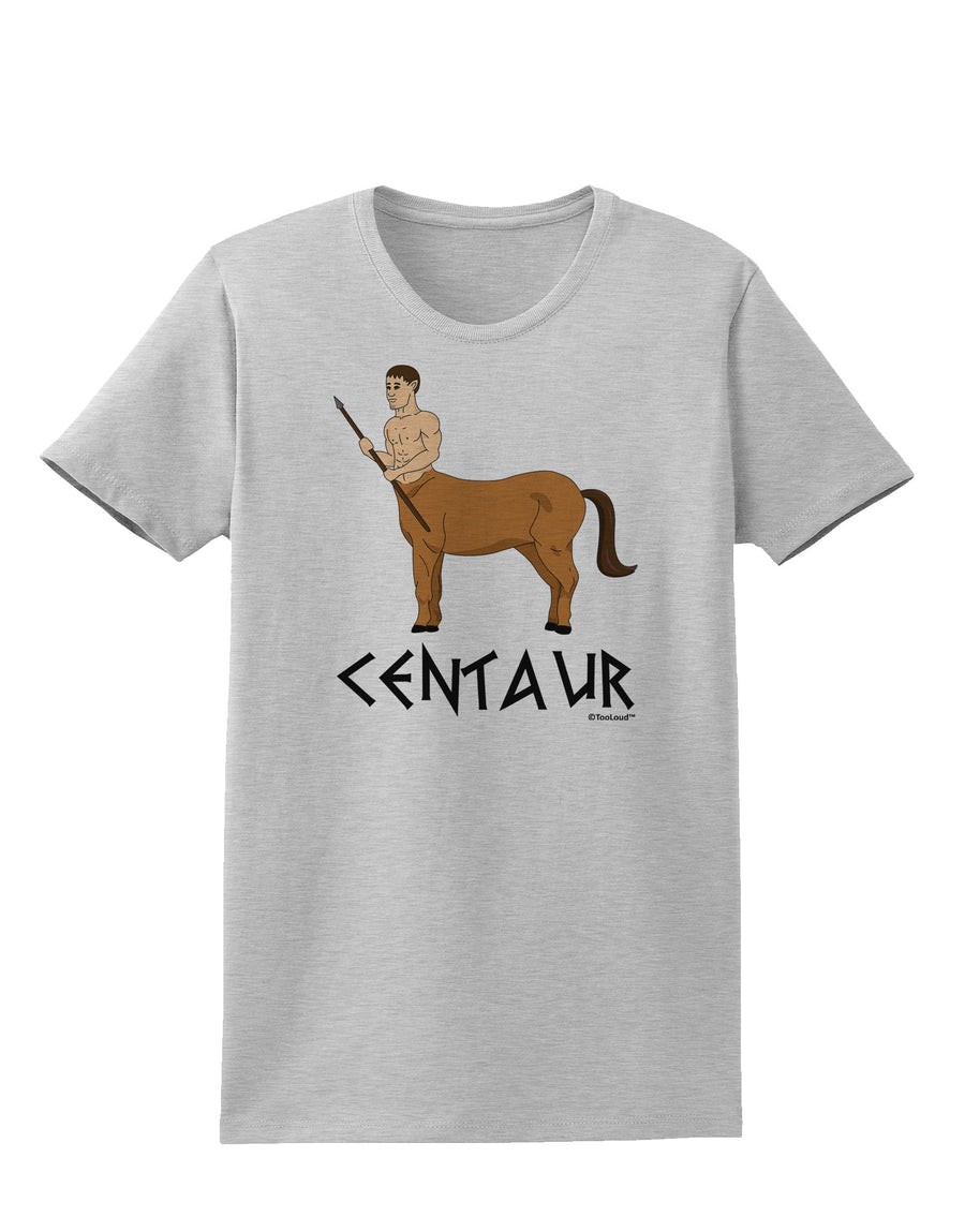 Greek Mythology Centaur Design - Color - Text Womens T-Shirt by TooLoud-Womens T-Shirt-TooLoud-White-X-Small-Davson Sales