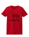 Greek Mythology Centaur Design - Color - Text Womens T-Shirt by TooLoud-Womens T-Shirt-TooLoud-Red-X-Small-Davson Sales