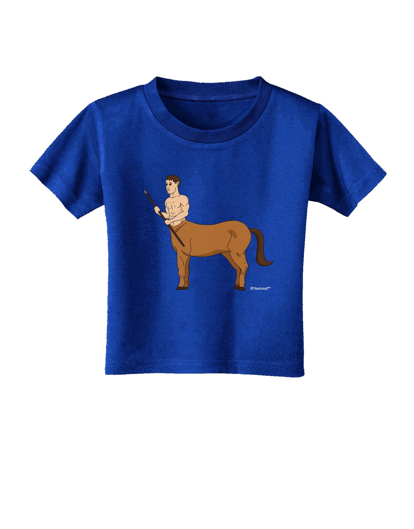 Greek Mythology Centaur Design - Color Toddler T-Shirt Dark by TooLoud-Toddler T-Shirt-TooLoud-Red-2T-Davson Sales