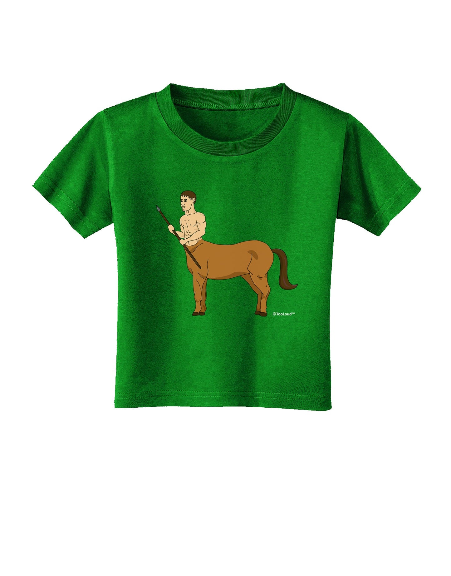 Greek Mythology Centaur Design - Color Toddler T-Shirt Dark by TooLoud-Toddler T-Shirt-TooLoud-Royal-Blue-2T-Davson Sales
