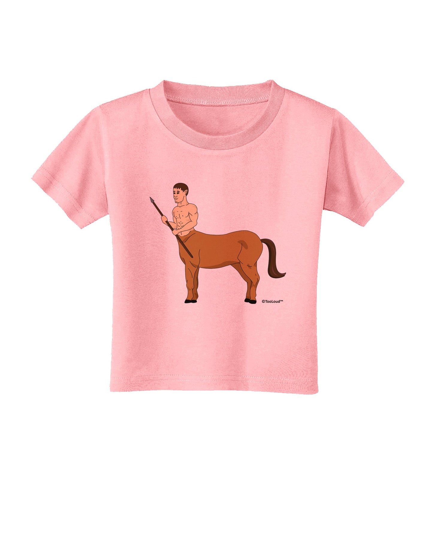 Greek Mythology Centaur Design - Color Toddler T-Shirt by TooLoud-Toddler T-Shirt-TooLoud-Candy-Pink-2T-Davson Sales