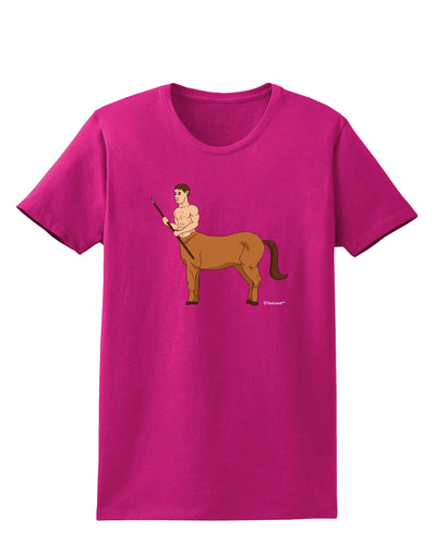 Greek Mythology Centaur Design - Color Womens Dark T-Shirt by TooLoud-Womens T-Shirt-TooLoud-Hot-Pink-Small-Davson Sales