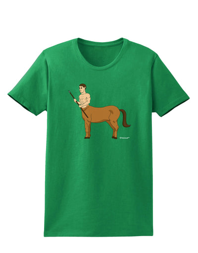 Greek Mythology Centaur Design - Color Womens Dark T-Shirt by TooLoud-Womens T-Shirt-TooLoud-Kelly-Green-X-Small-Davson Sales