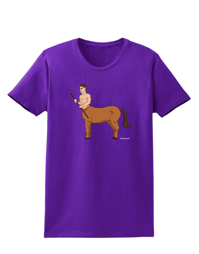 Greek Mythology Centaur Design - Color Womens Dark T-Shirt by TooLoud-Womens T-Shirt-TooLoud-Purple-X-Small-Davson Sales