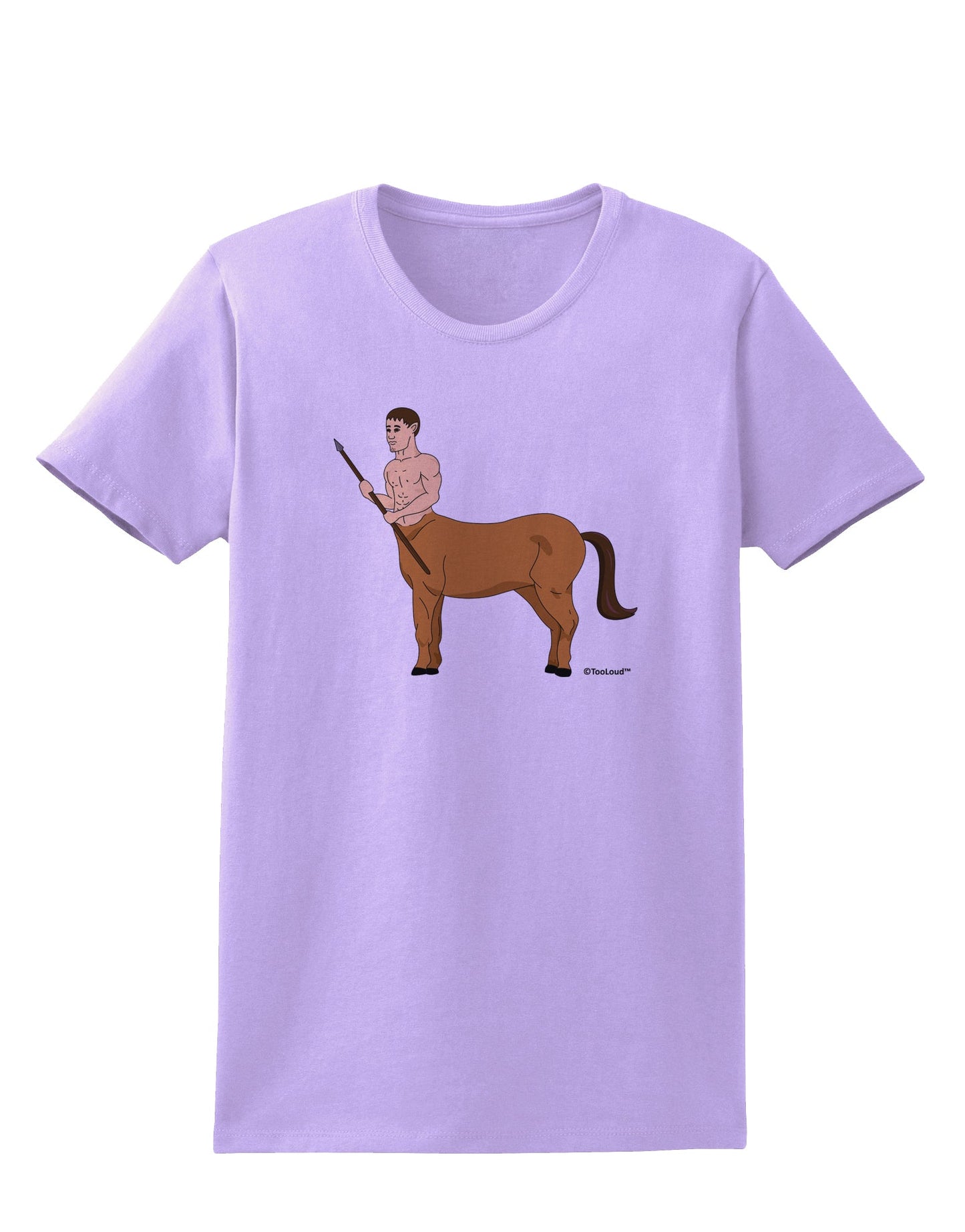 Greek Mythology Centaur Design - Color Womens T-Shirt by TooLoud-Womens T-Shirt-TooLoud-Lavender-X-Small-Davson Sales