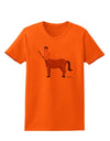 Greek Mythology Centaur Design - Color Womens T-Shirt by TooLoud-Womens T-Shirt-TooLoud-Orange-X-Small-Davson Sales