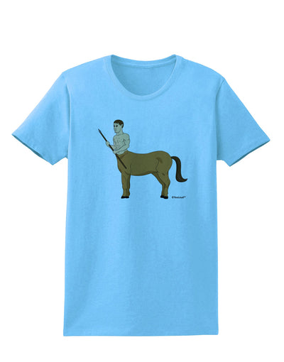 Greek Mythology Centaur Design - Color Womens T-Shirt by TooLoud-Womens T-Shirt-TooLoud-Aquatic-Blue-X-Small-Davson Sales