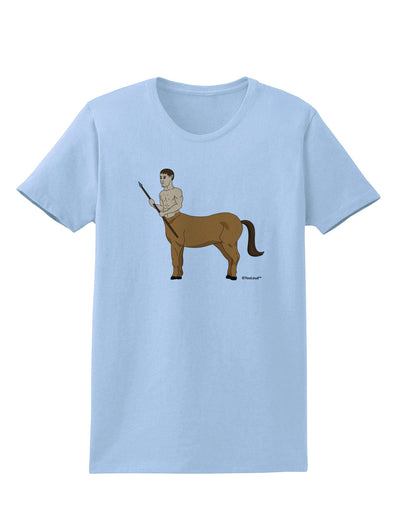 Greek Mythology Centaur Design - Color Womens T-Shirt by TooLoud-Womens T-Shirt-TooLoud-Light-Blue-X-Small-Davson Sales