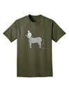 Greek Mythology Centaur Design - Grayscale Adult Dark T-Shirt by TooLoud-Mens T-Shirt-TooLoud-Military-Green-Small-Davson Sales