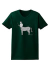 Greek Mythology Centaur Design - Grayscale Womens Dark T-Shirt by TooLoud-Womens T-Shirt-TooLoud-Forest-Green-Small-Davson Sales