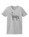 Greek Mythology Centaur Design - Grayscale Womens T-Shirt by TooLoud-Womens T-Shirt-TooLoud-AshGray-X-Small-Davson Sales