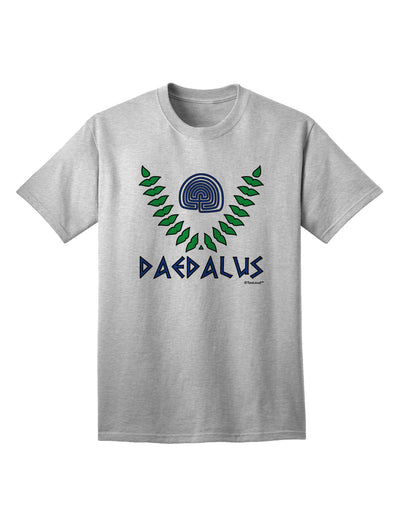 Greek Mythology Color Adult T-Shirt featuring Labyrinth and Daedalus by TooLoud-Mens T-shirts-TooLoud-AshGray-Small-Davson Sales