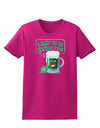 Green Beer - Inside You Womens Dark T-Shirt-TooLoud-Hot-Pink-Small-Davson Sales