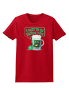 Green Beer - Inside You Womens Dark T-Shirt-TooLoud-Red-X-Small-Davson Sales