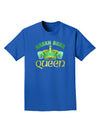 Green Beer Queen Adult Dark T-Shirt-Mens T-Shirt-TooLoud-Royal-Blue-Small-Davson Sales