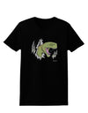 Green Dinosaur Breaking Free Womens Dark T-Shirt by TooLoud-Womens T-Shirt-TooLoud-Black-X-Small-Davson Sales