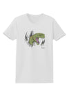 Green Dinosaur Breaking Free Womens T-Shirt by TooLoud-Womens T-Shirt-TooLoud-White-X-Small-Davson Sales