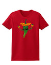 Green Hot Mexican Chili Pepper Womens Dark T-Shirt-TooLoud-Red-X-Small-Davson Sales